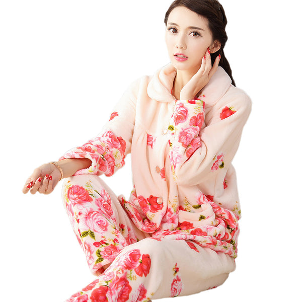 Coral Fleece Seasonal Pajama