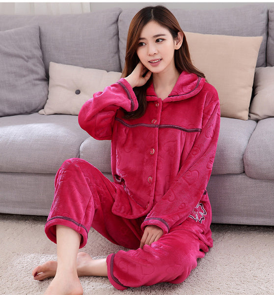 Flannel Print Pajama