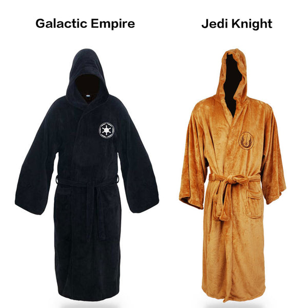 Flannel Hooded Star Wars Robe
