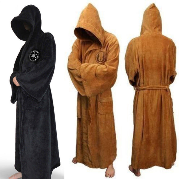 Flannel Hooded Star Wars Robe