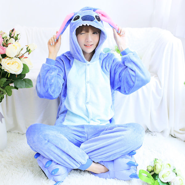 Unisex Flannel Hoodie Onesie