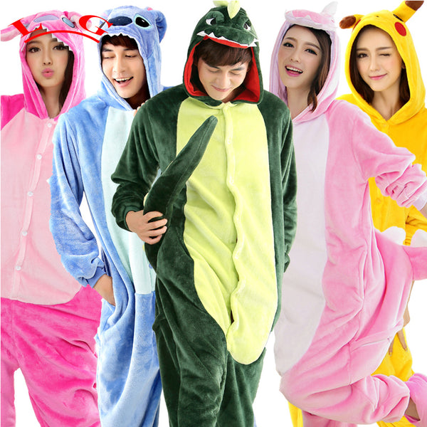 Unisex Flannel Hoodie Onesie