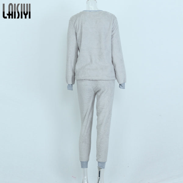 Thickened Cute Sleeping Owl Pajama