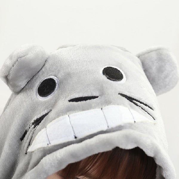 Totoro Full Flannel Onesie