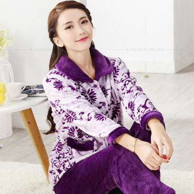 Coral Fleece Seasonal Pajama
