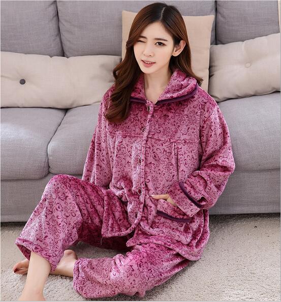 Flannel Print Pajama