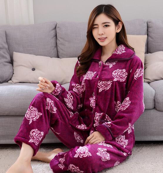 Flannel Print Pajama