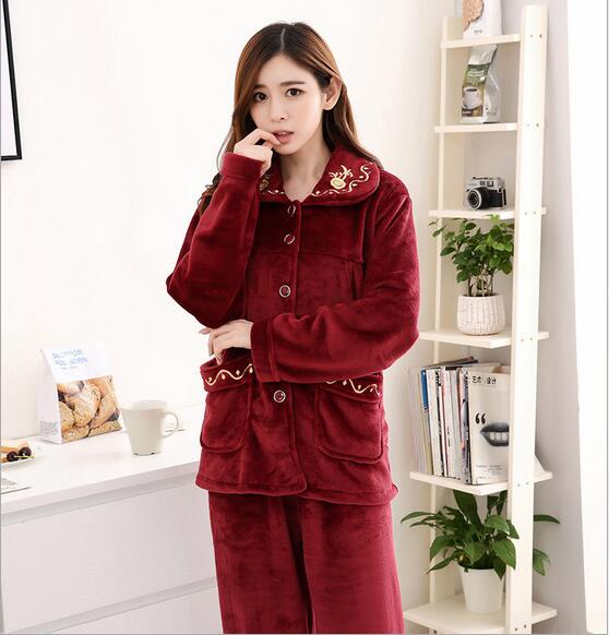 Flannel Print Pajama