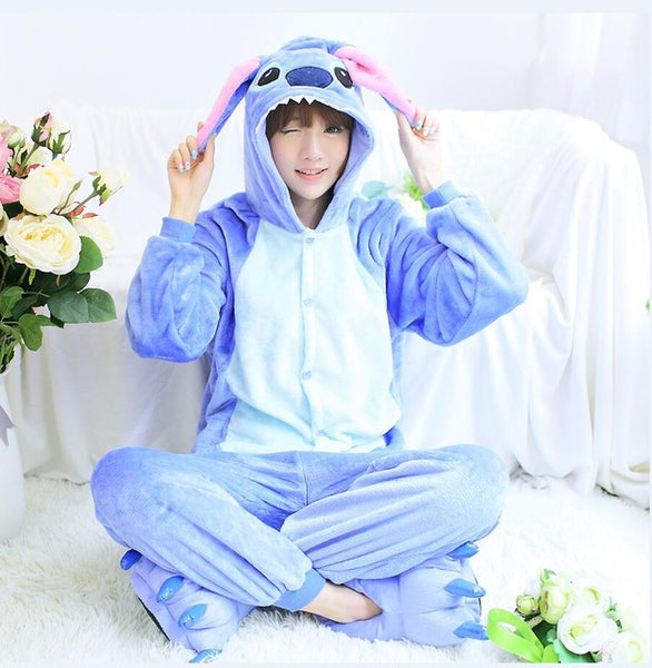 Unisex Flannel Hoodie Onesie