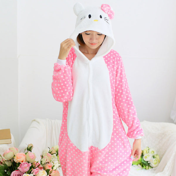 Unisex Flannel Hoodie Onesie