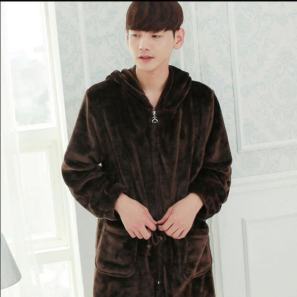 Classy Thick Flannel Robe