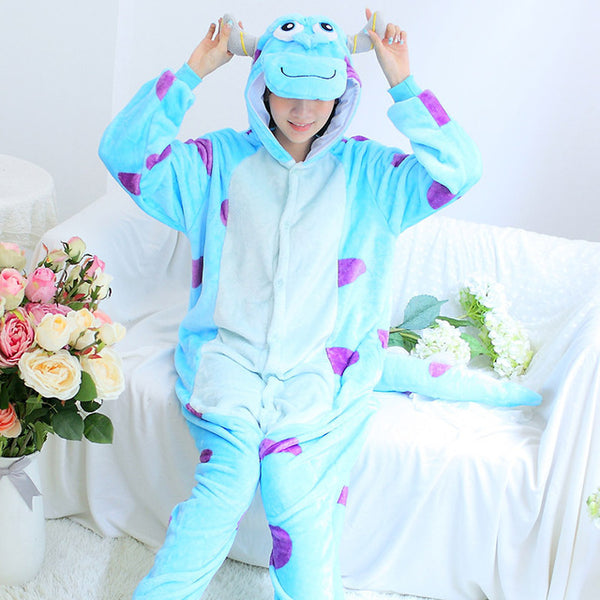 Unisex Flannel Hoodie Onesie