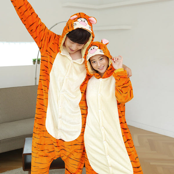 Unisex Flannel Hoodie Onesie